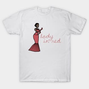 Jazz Artist - "Lady in Red" T-Shirt